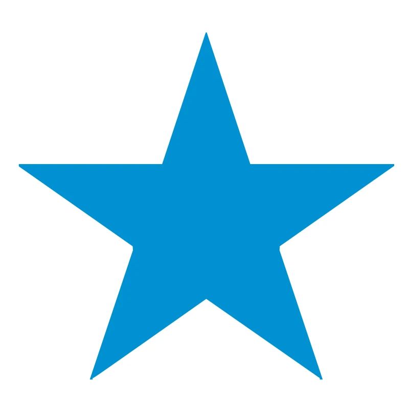 Stern blau