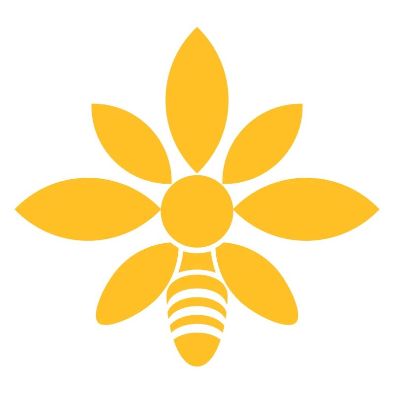 biene blume