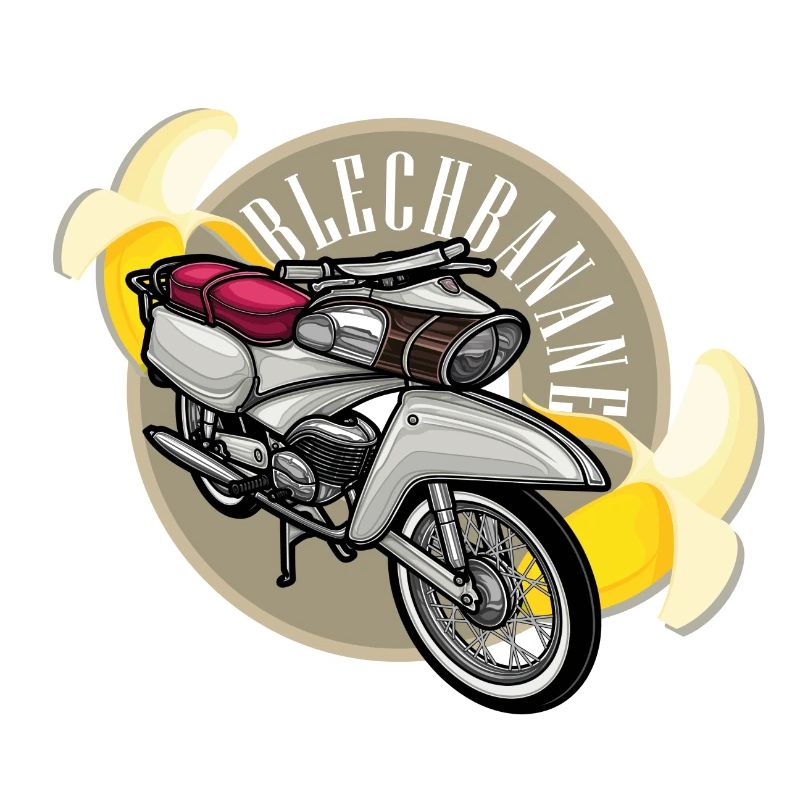 Blechbanane // Illustration