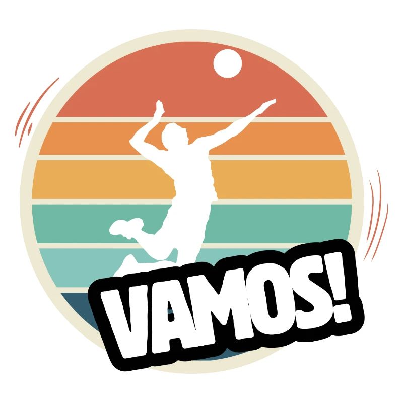 Vamos Retro Volleyball