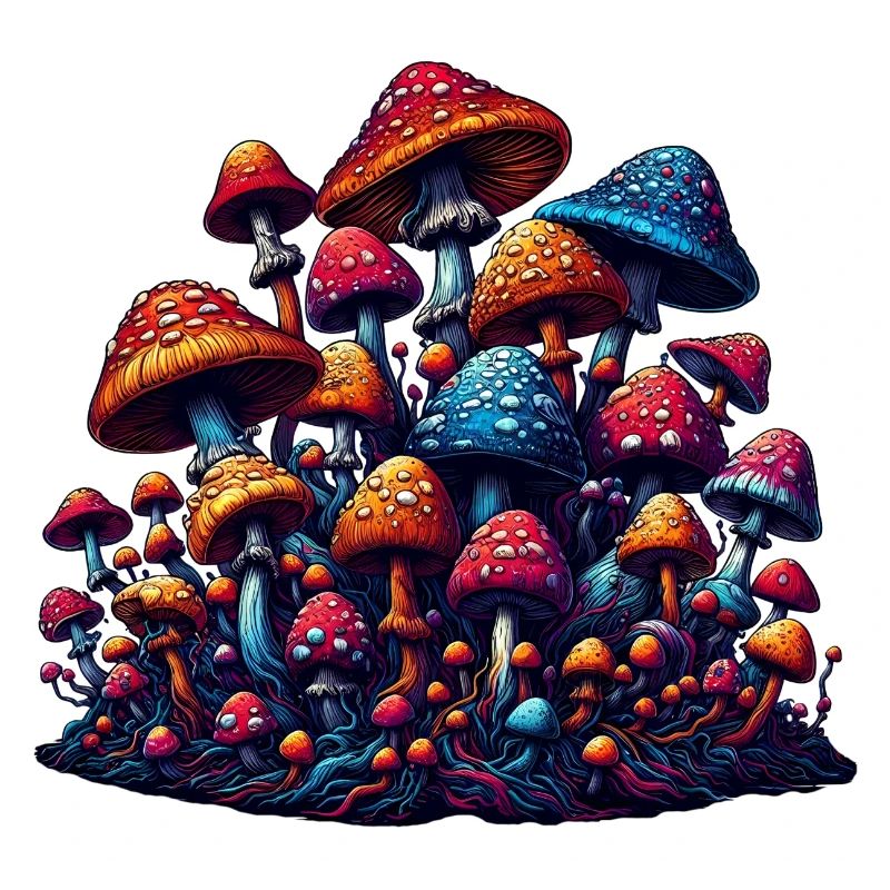 Psychedelic Mushroom Magic