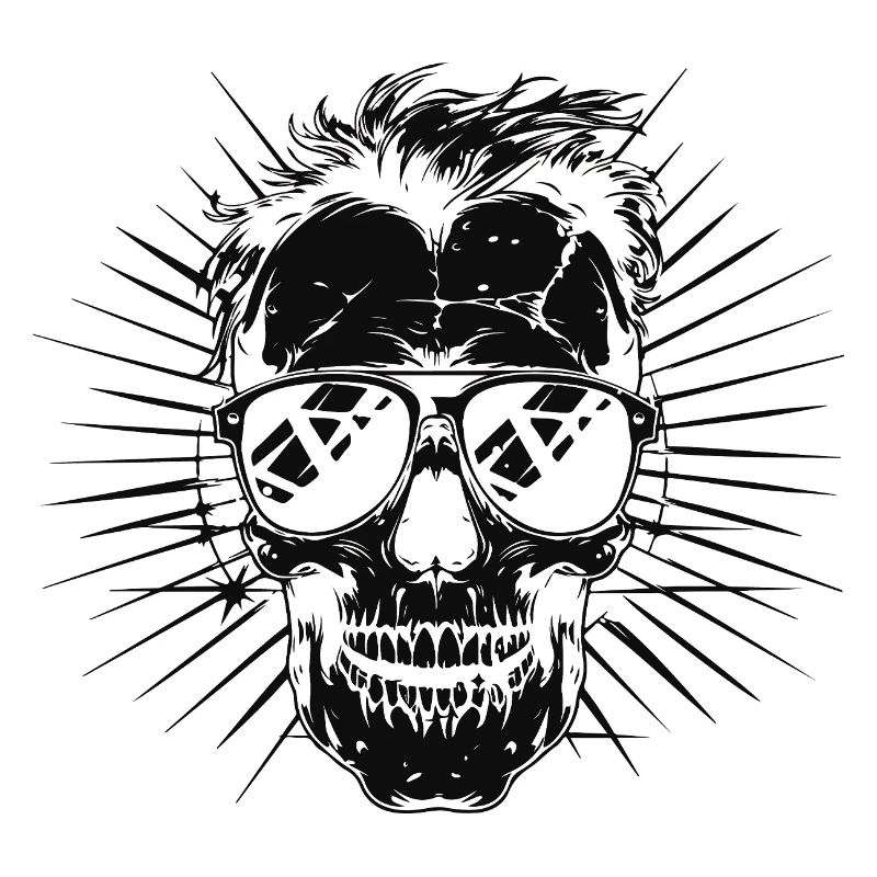 skull sonnenbrille