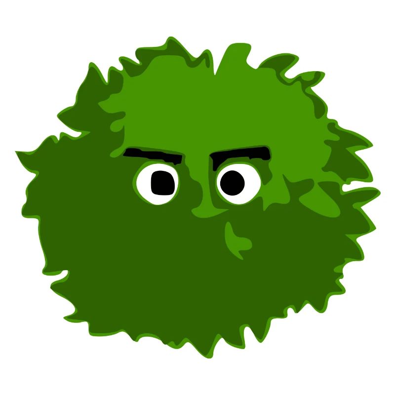 Busch mit Augen