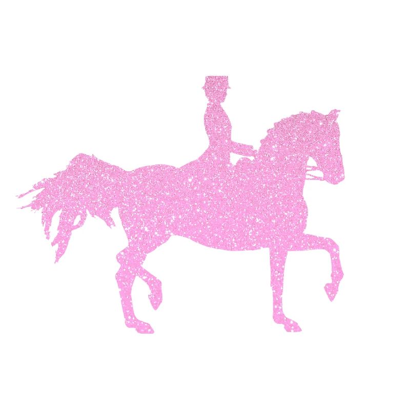 Dressurpferd rosa