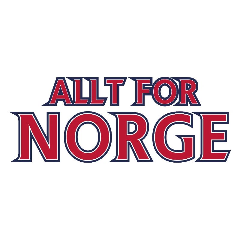 Norwegens Retro-Emblem