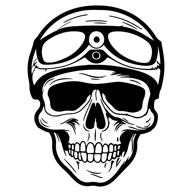 Biker Totenkopf