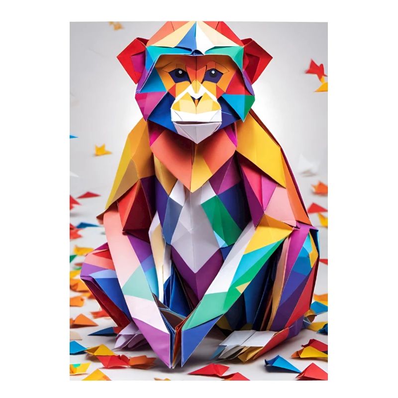 Regenbogen-Affe