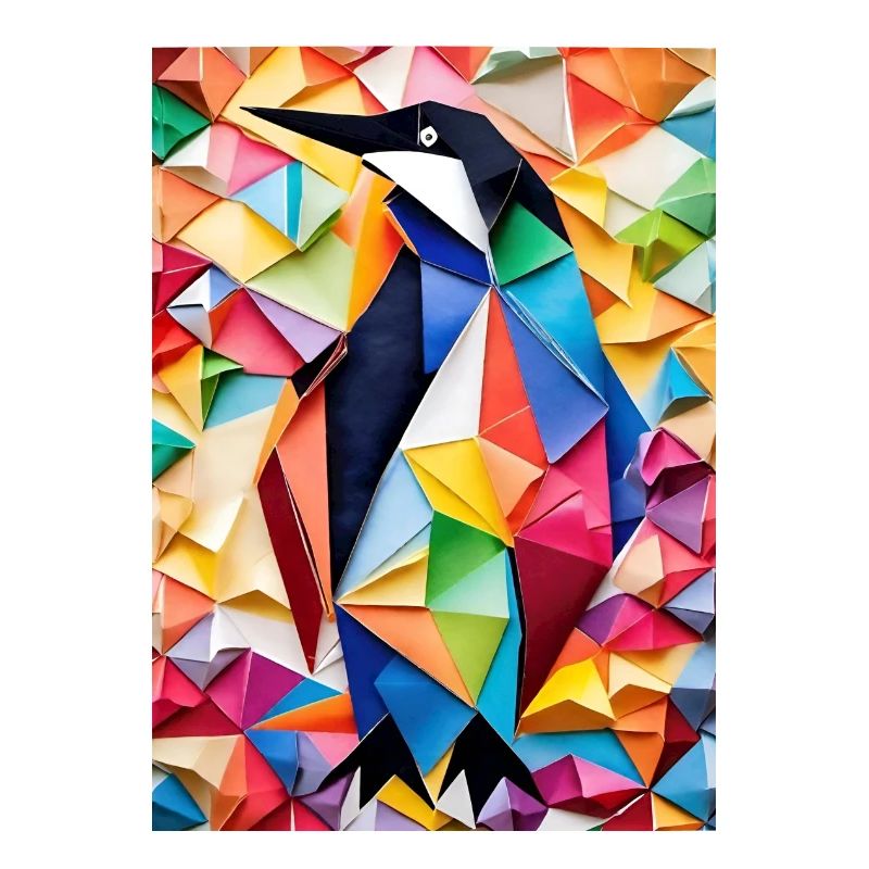Origami Pinguin