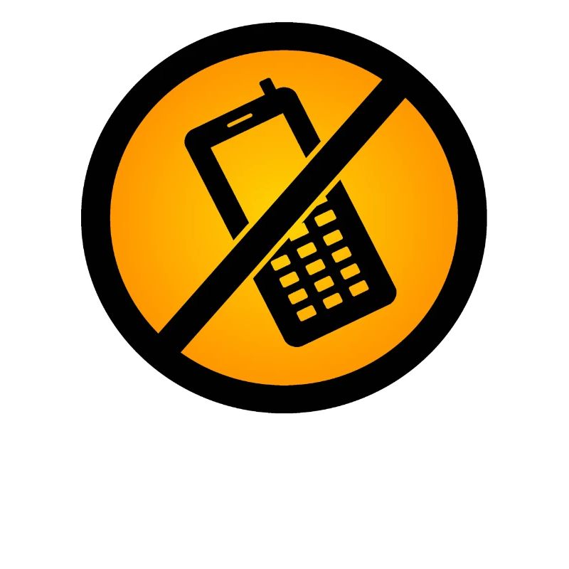 Hygiene Verlassenes Telefon