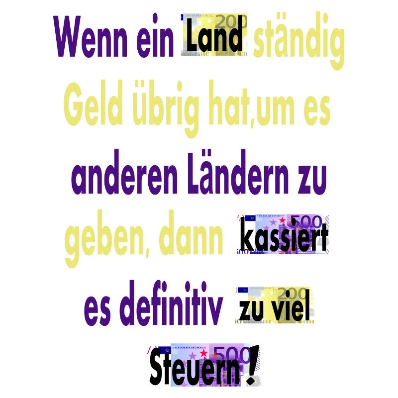 Zu viele Steuern