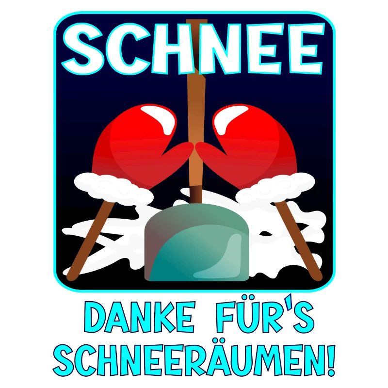 Danke SCHNEERÄUMEN WINTER