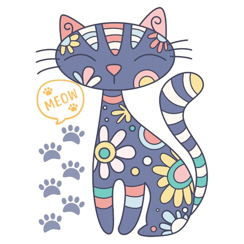 Mandala Katze