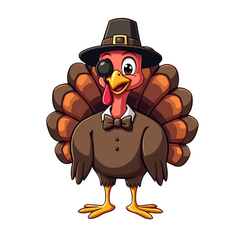 Thanksgiving Lustiger Thanksgiving Truthahn