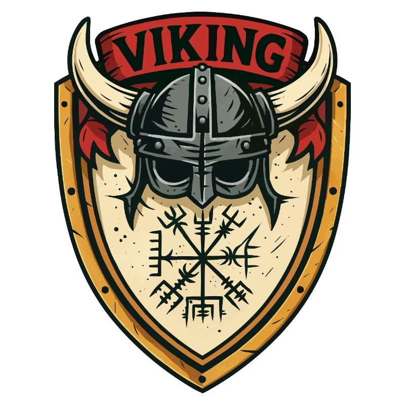 Viking Schildhelm Emblem