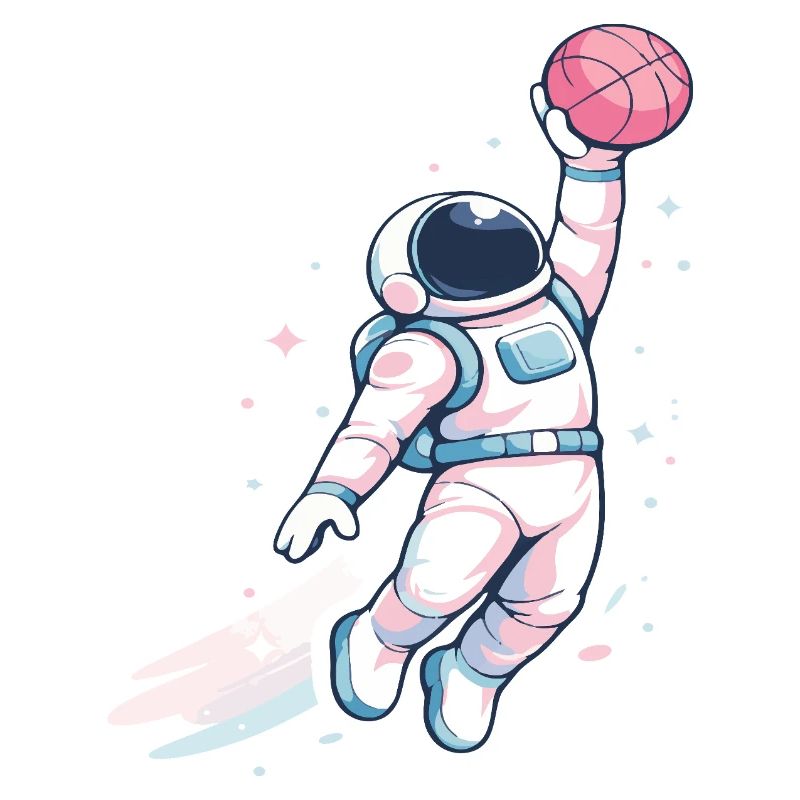 Cosmic Hoop-Astronaut