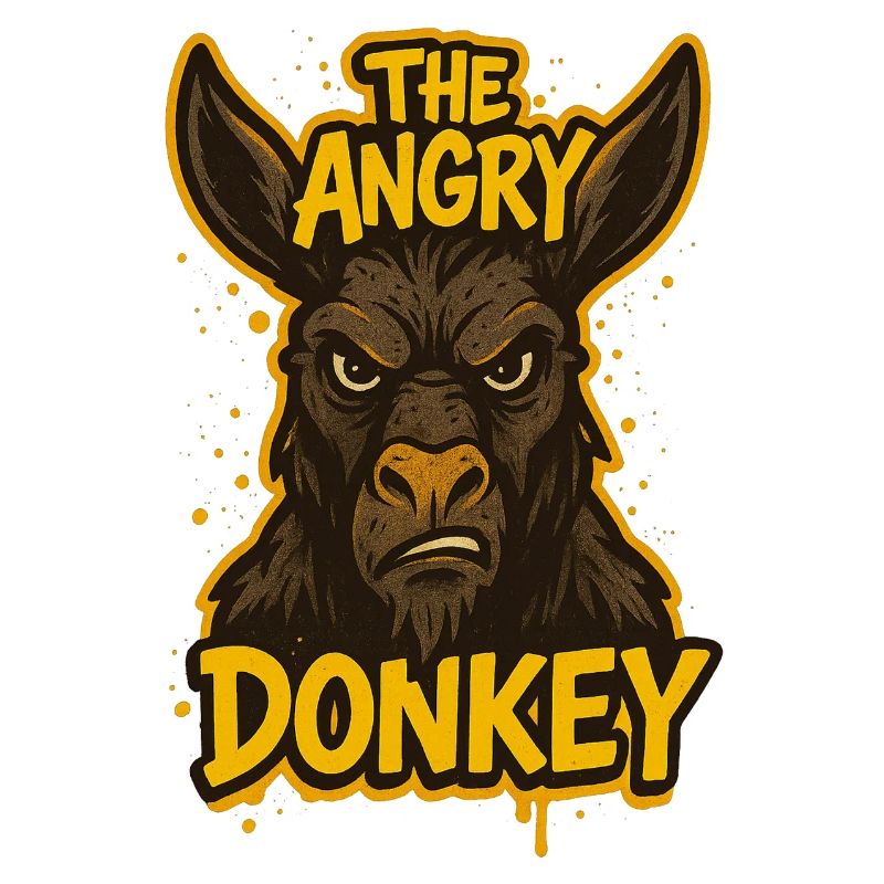 The angry donkey