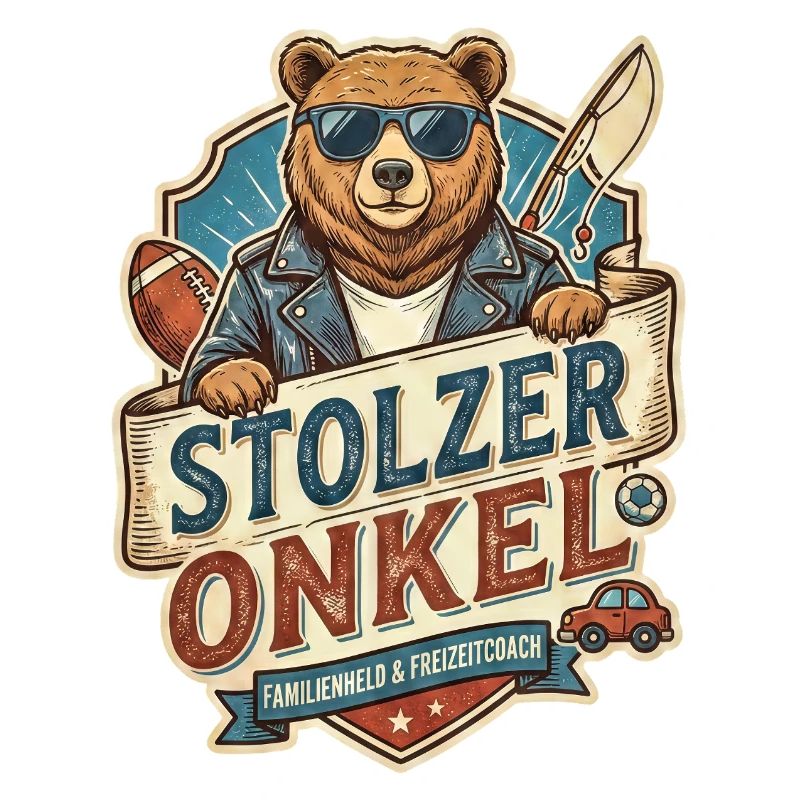 Stolzer Onkel Bär – Freizeitheld