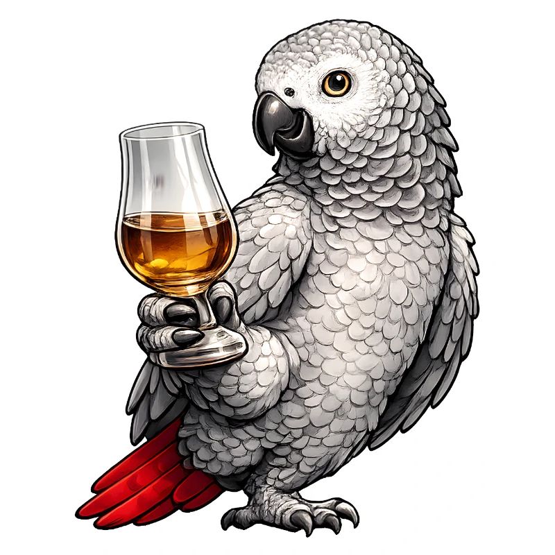 Graupapagei Whisky