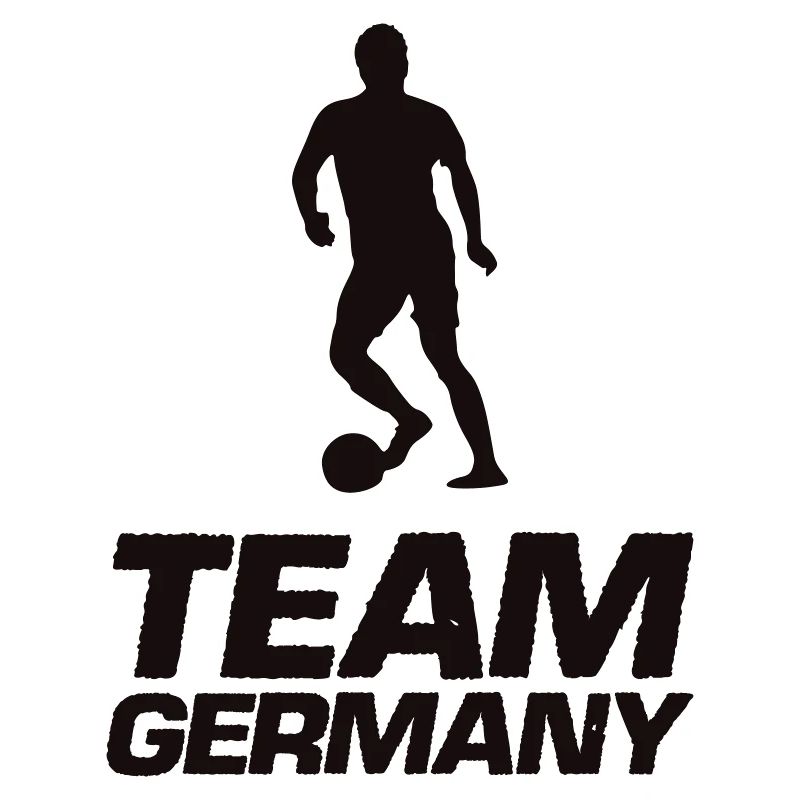 TeamGermany Silhouette Kick
