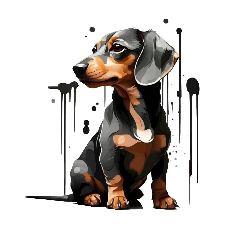 HUND KURZHAARDACKEL DACKEL
