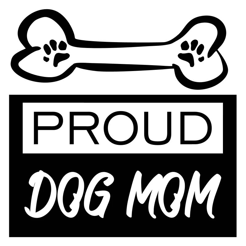 Stolze Hunde Mama