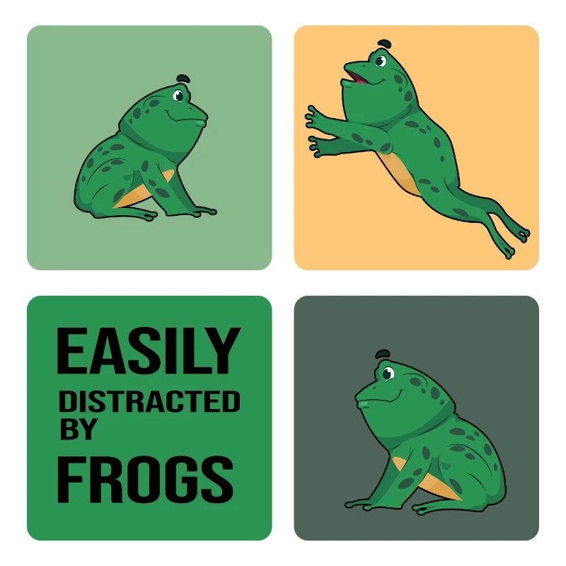 Frosch Froschsammlung Frog-Party