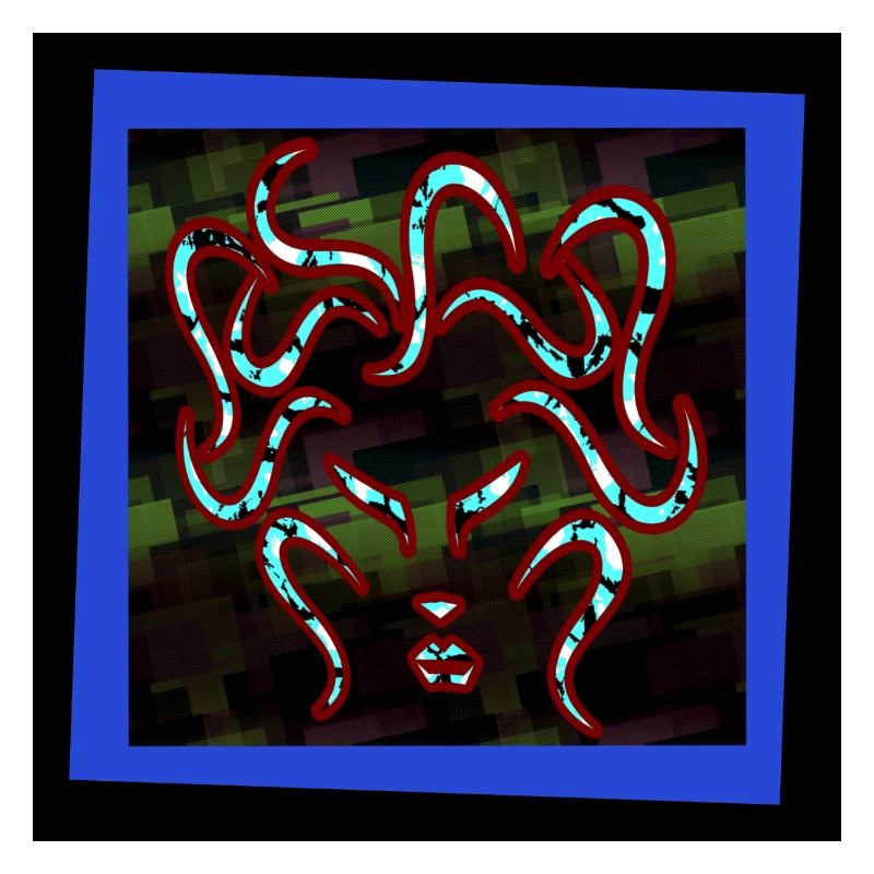 Kampfgesicht - Kunstbild