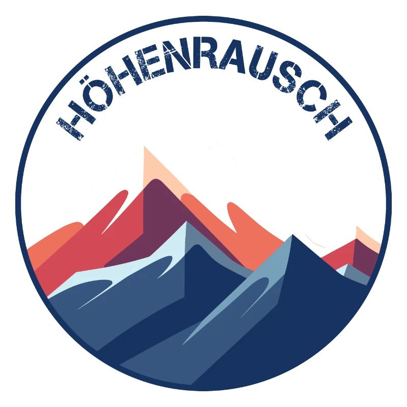Höhenrausch - Bergmotiv