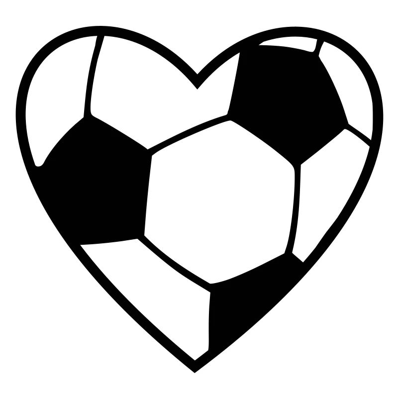 Fussball Herz 1c