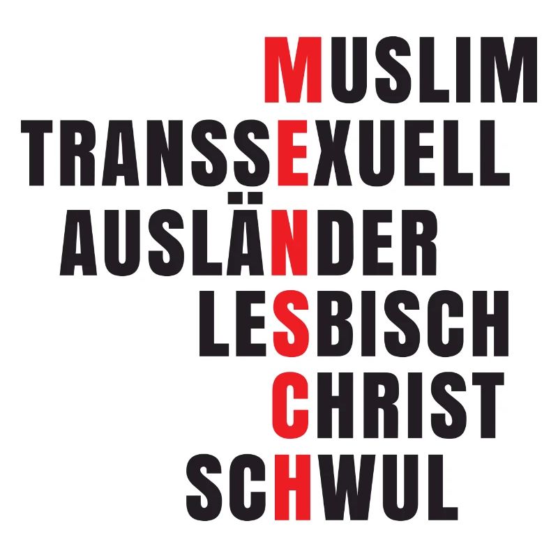 Antirassismus - Mensch
