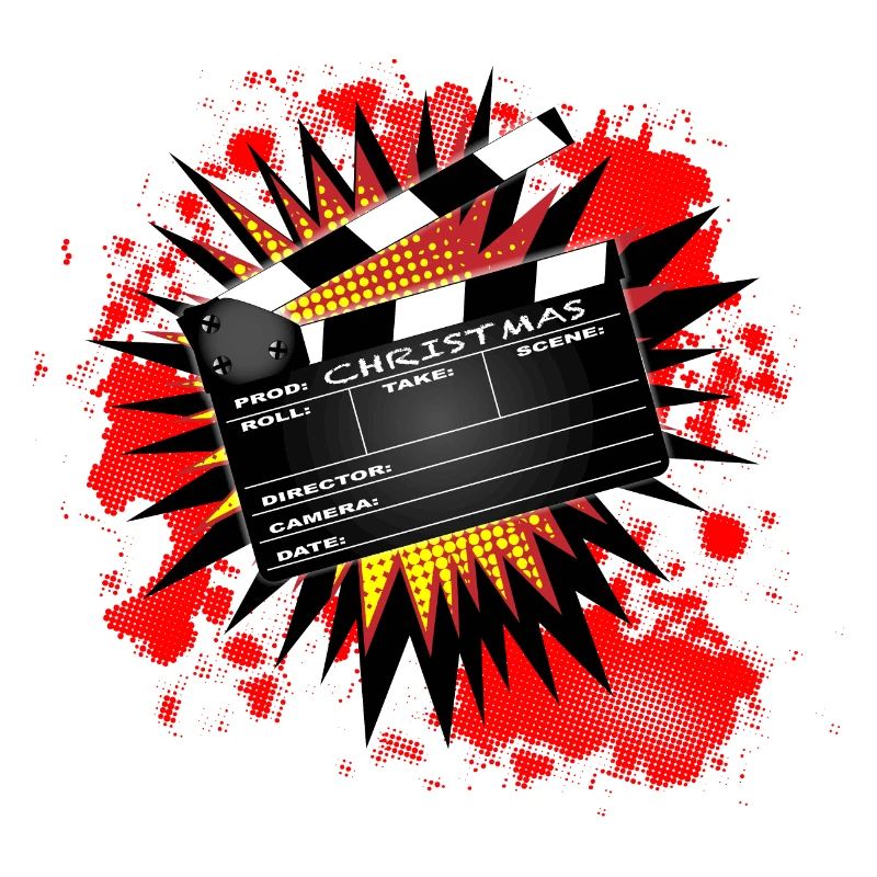 Weihnachten Clapperboard