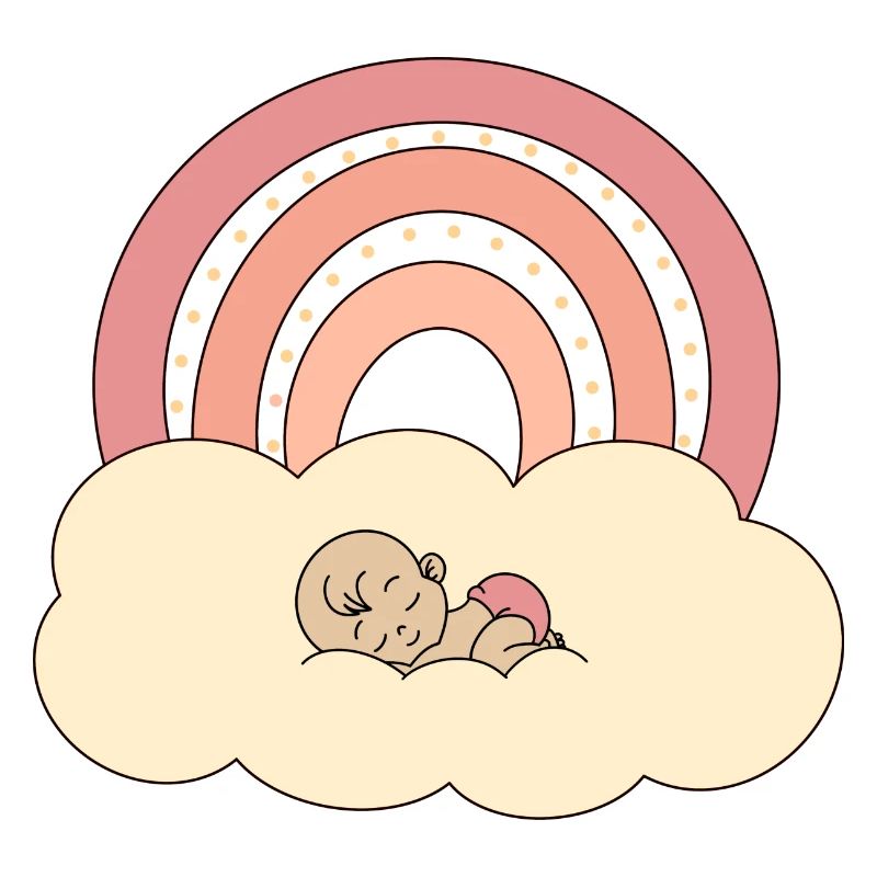 Regenbogen Baby