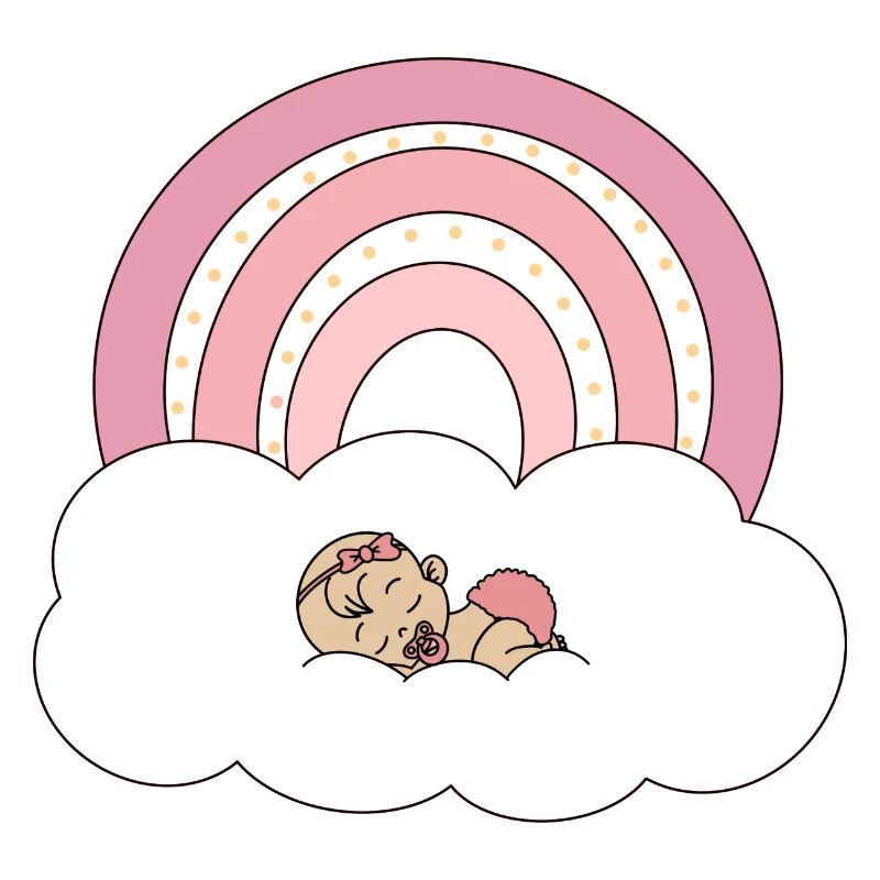 Regenbogen Baby