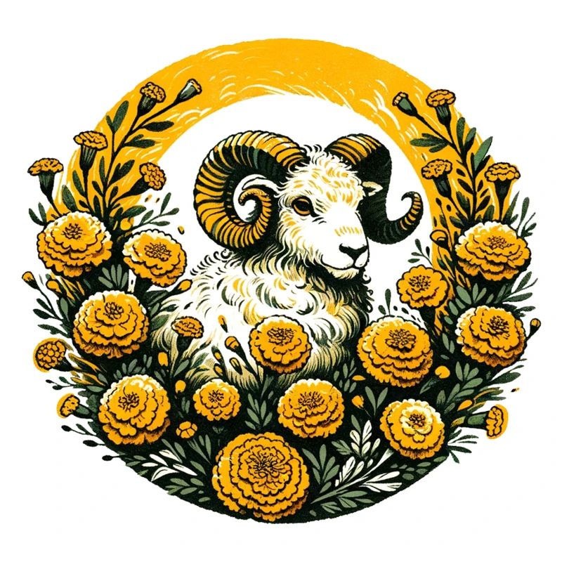 Widder Widder Ringelblume