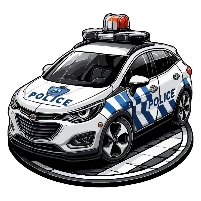 Polizeiauto Deutsch