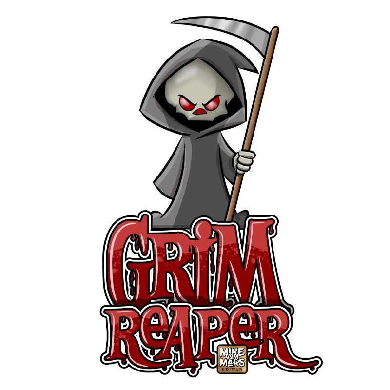 Cartoon Grim Reaper