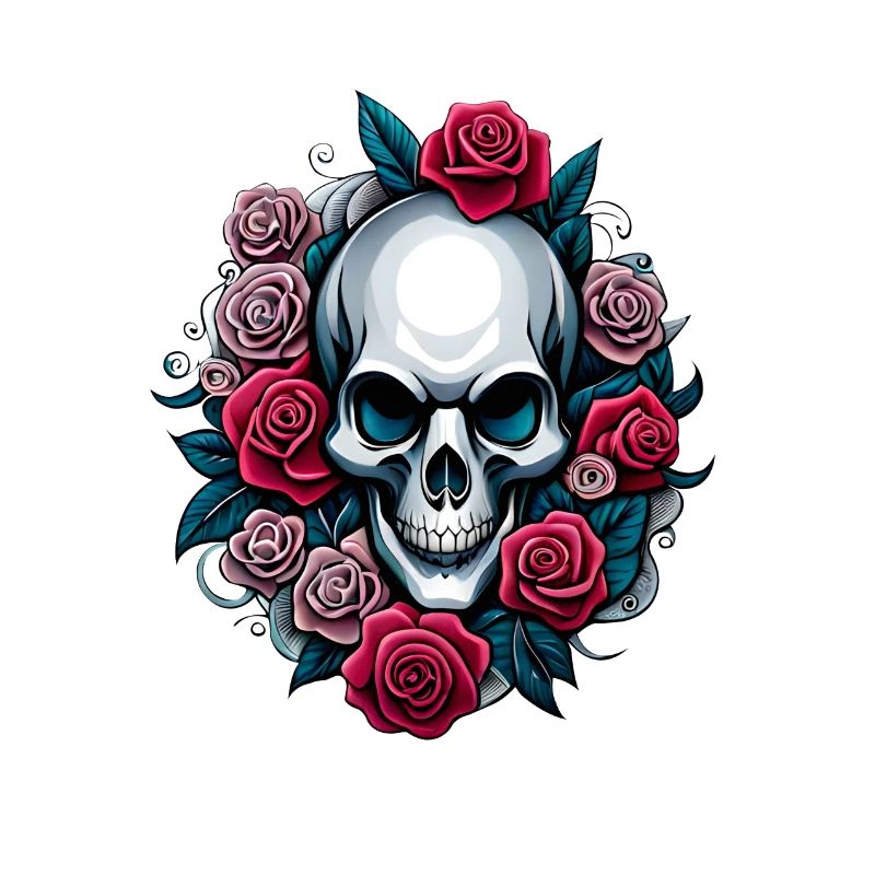 SKULL & ROSES