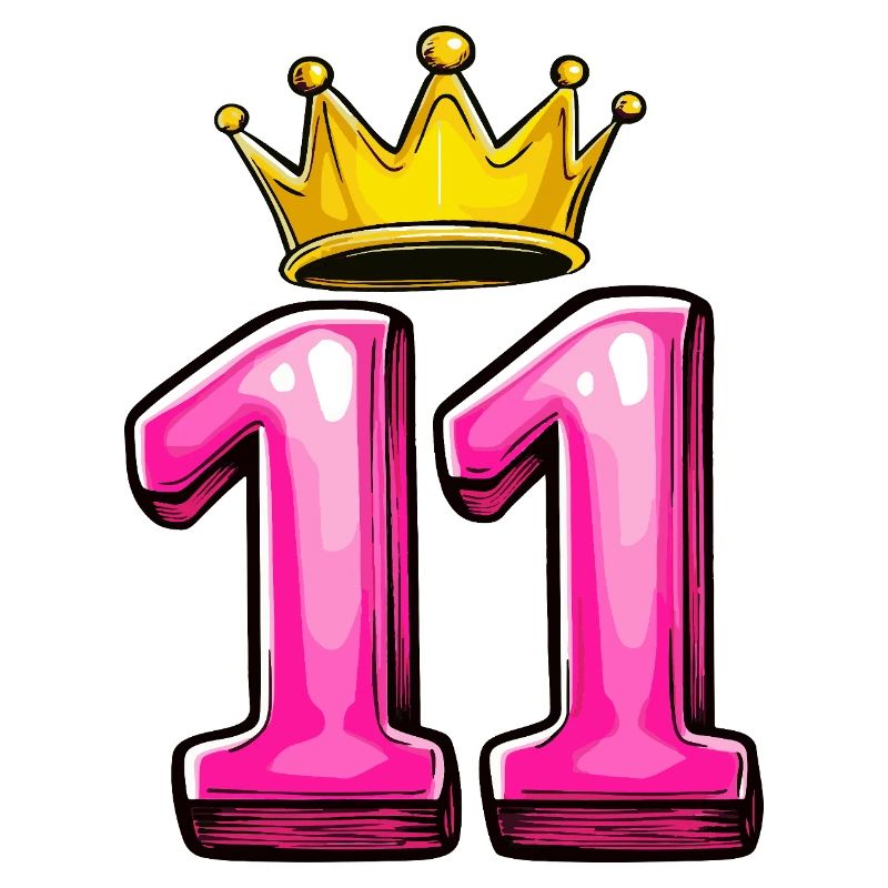 11 Zahl Krone
