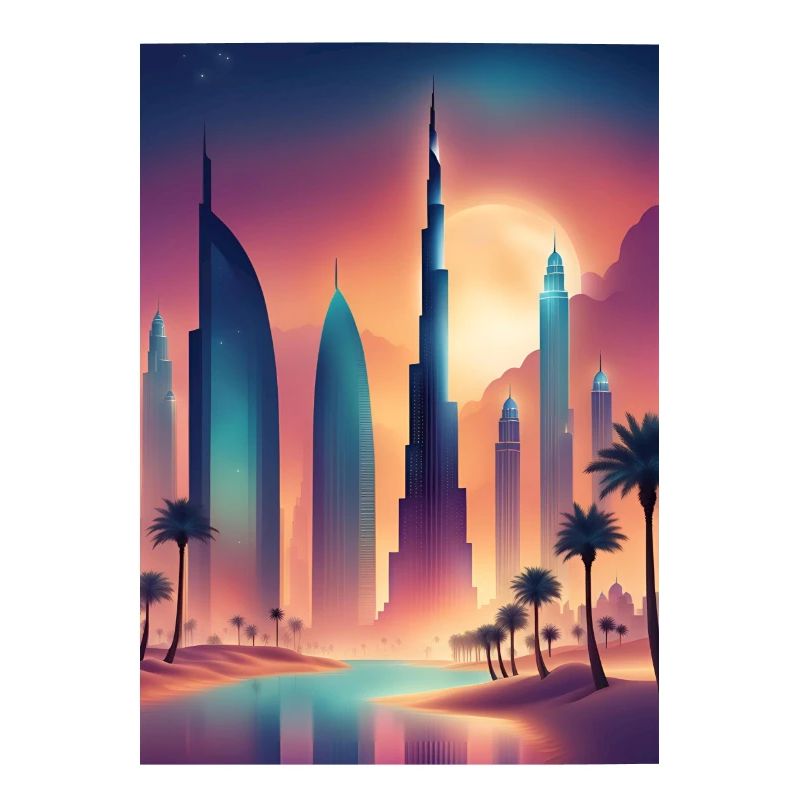 Paysage urbain coloré de l’est