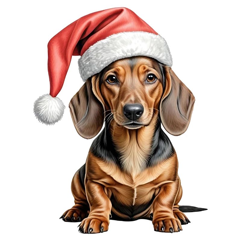 Dackel Weihnachtshund