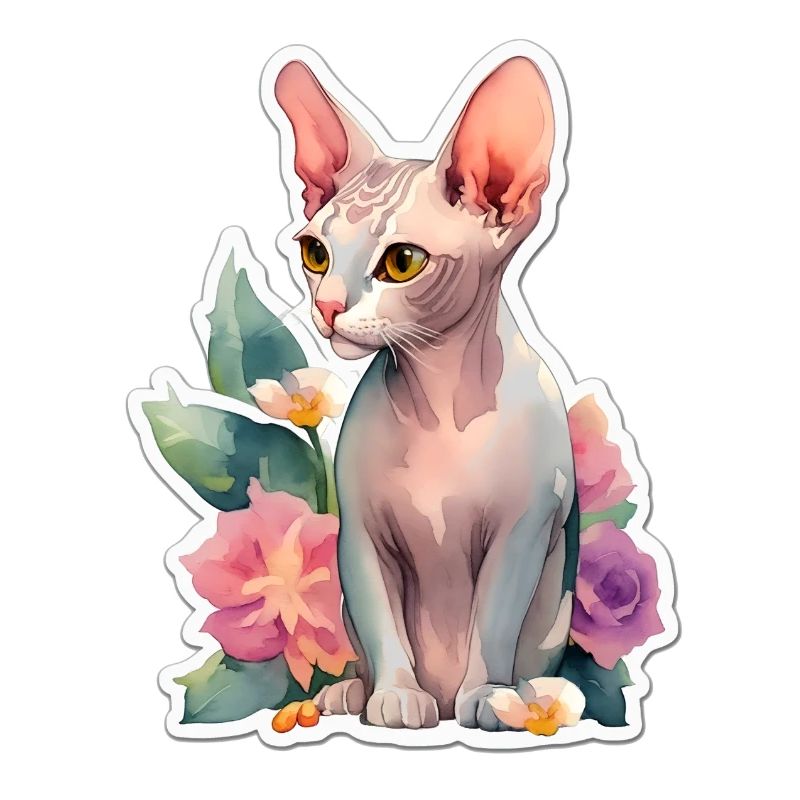 Sphynx-Katze