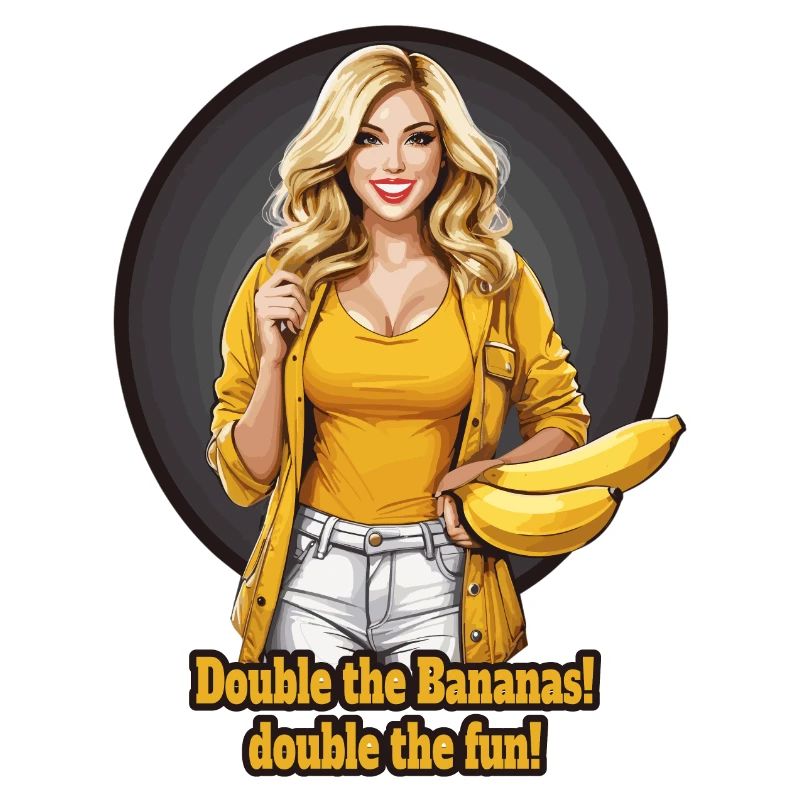 Bananen Frau