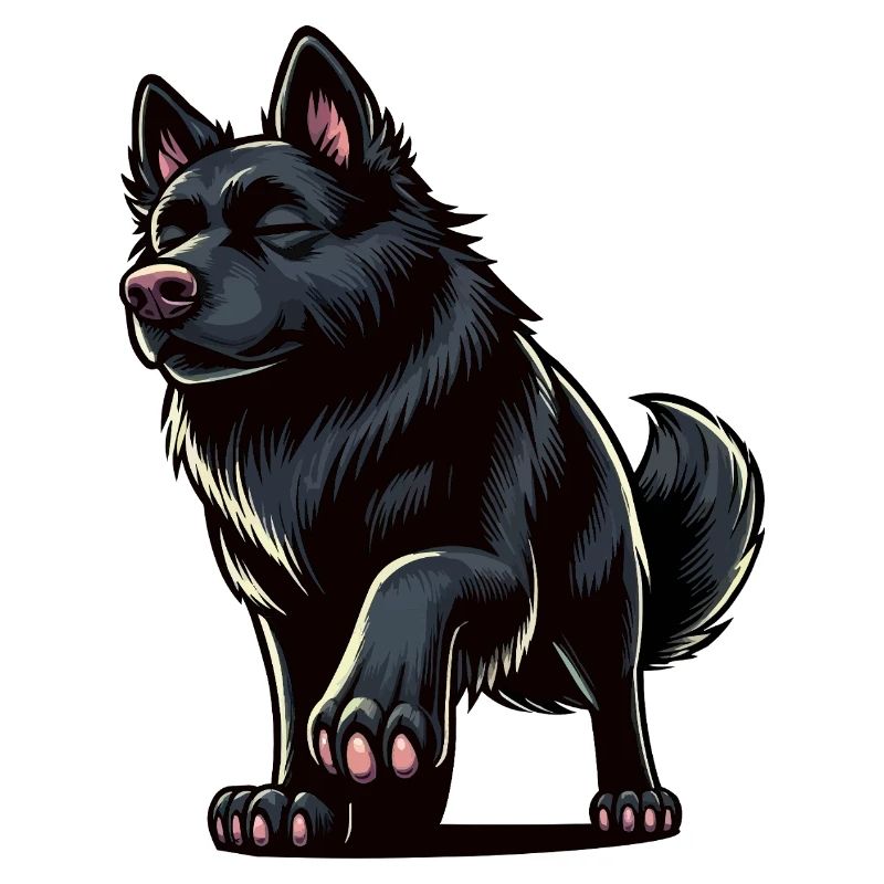 Schwarzer Schäferhund Schäferhundbesitzer 
