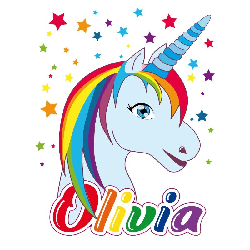 Einhorn Olivia Regenbogen 
