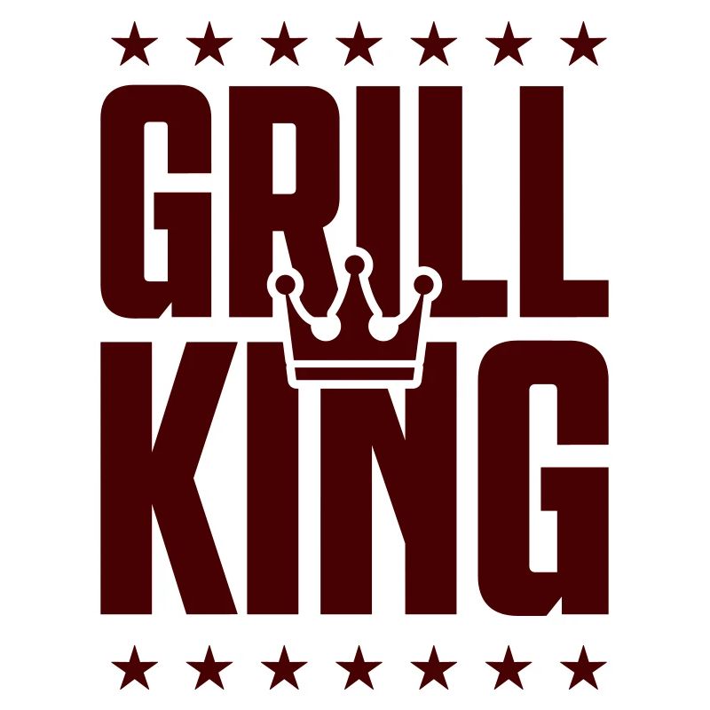 Grill King Krone Schriftzug