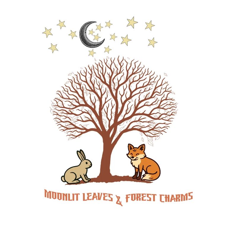Mitternacht blättert Waldfreunde