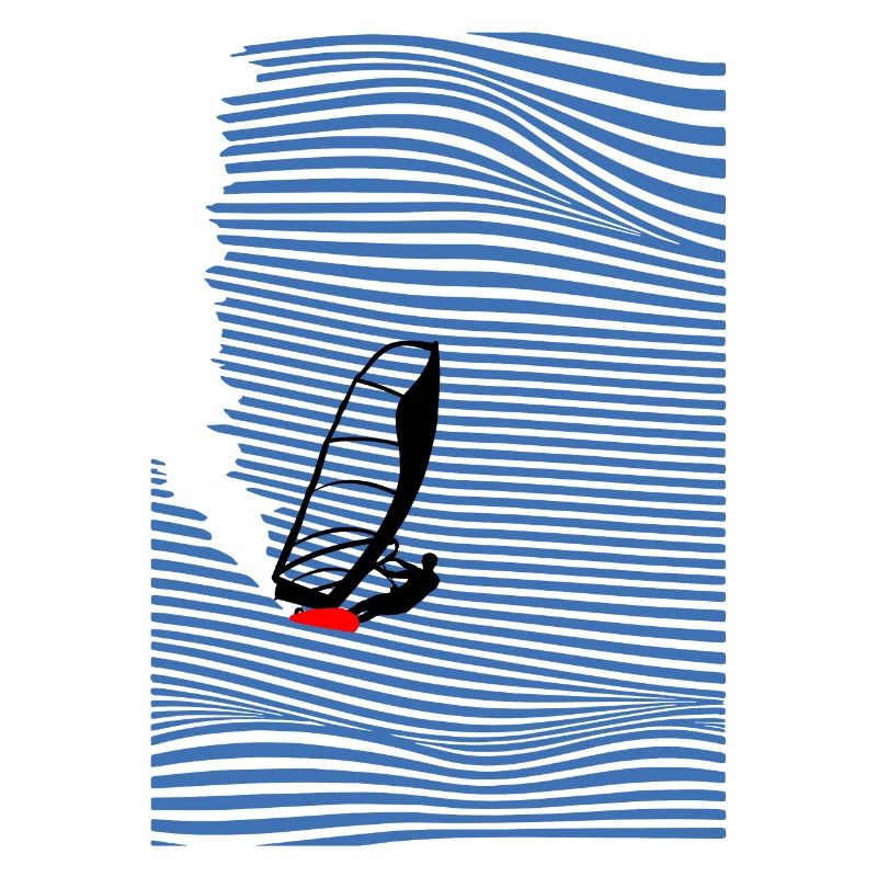 Windsurfer Windsurfen Welle