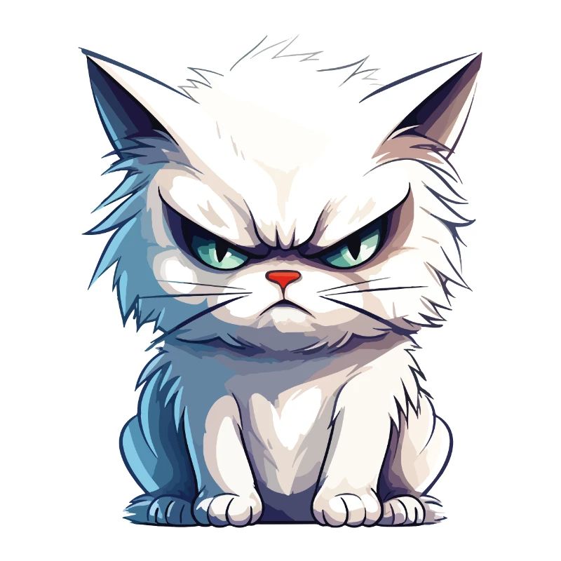 cat grumpy grumpy grumpy meow funny
