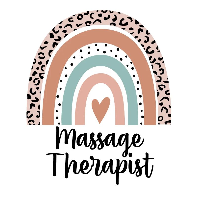 Massagetherapeut Regenbogen Leopard Lustiges Geschenk