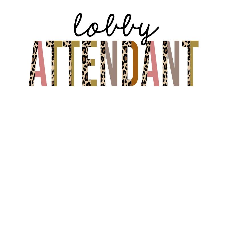 Lobby-Begleiter-Leopard-Druck lustig